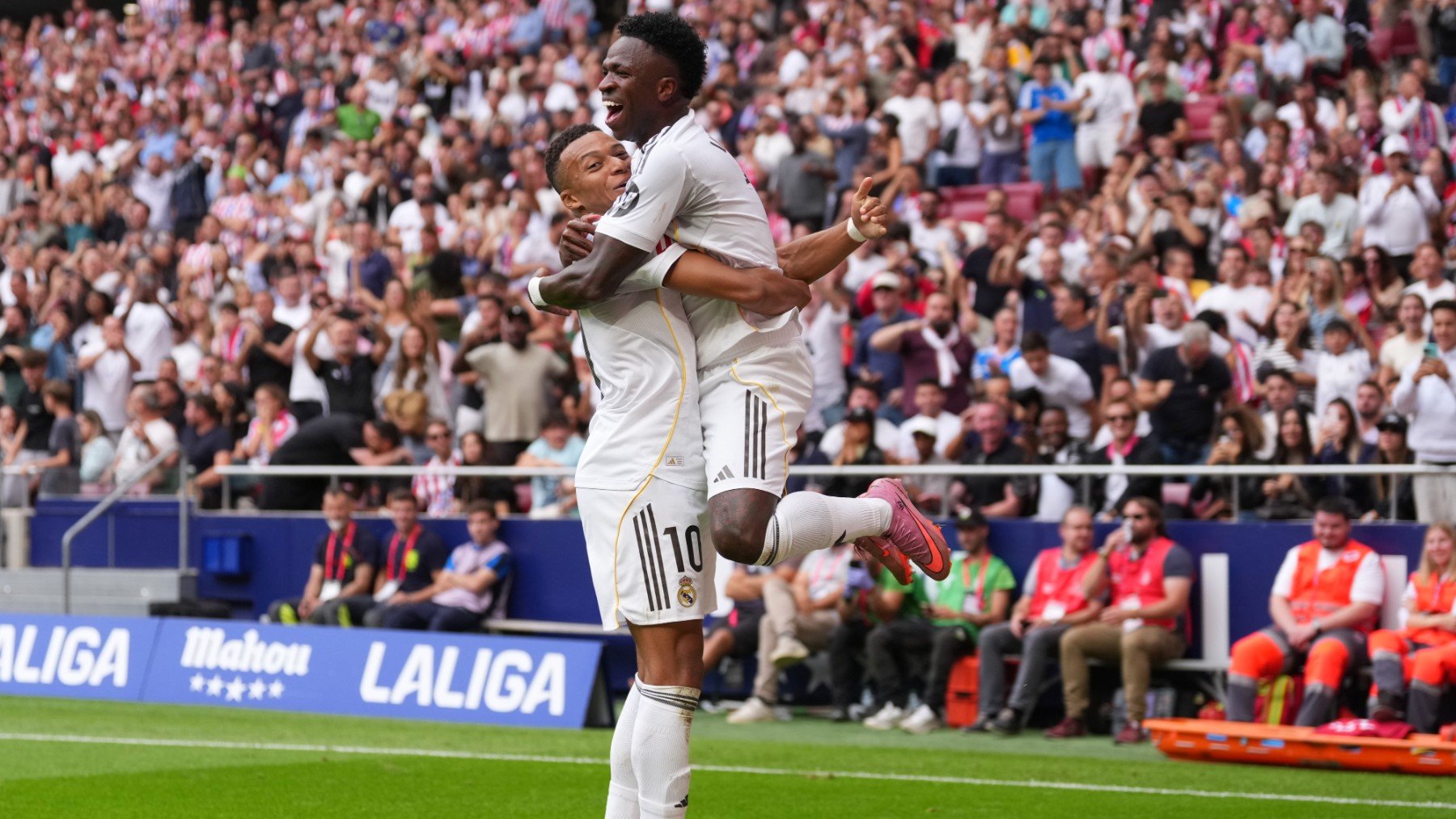 Mbappé y su dupla con Vinicius: «Tenemos una relación mucho mejor este año»