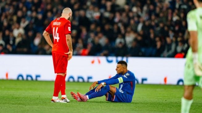 Mbappé lesión
