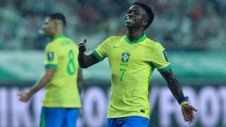 Vinicius, en el Corea del Sur-Brasil. (Getty Images)