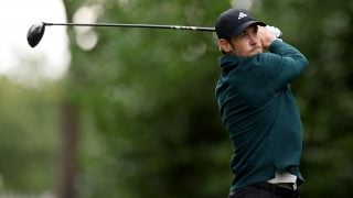 Gareth Bale disfrutando de una de sus grandes pasiones, el golf. (Getty)