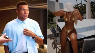 Mbappé y María Brunn