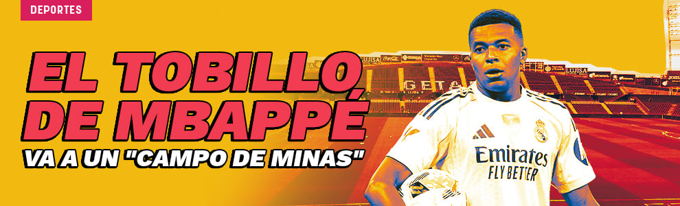El tobillo de Mbappé va a un campo de minas