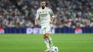 Dani Carvajal, en un partido con el Real Madrid. (Europa Press)