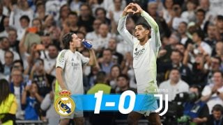 El Real Madrid venció 1-0 a la Juventus.