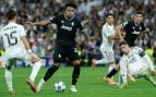 Güler disputa un balón en el Real Madrid-Juventus. (EFE)