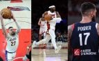 Alex Len, Precious Achiuwa y Vincent Poirier.