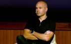 Andrés Iniesta, en un acto de la Liga. (Europa Press)