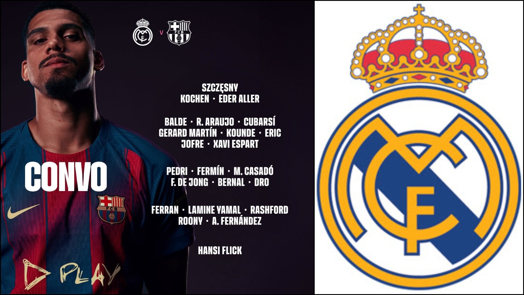 Otra falta de respeto más: el Barcelona se inventa un escudo del Real Madrid en su medios oficiales