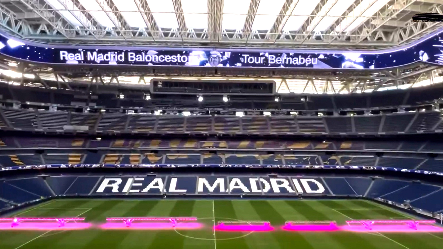 Así será el espectacular mosaico que lucirá en el Bernabéu en la previa del Clásico
