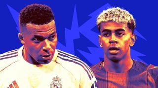 Mbappé y Lamine.