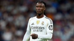 Camavinga en un partido esta temporada. (Getty)