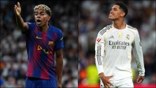 Lamine y Bellingham. (Getty)