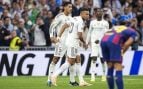 Mbappé y Bellingham celebrando un gol en el Clásico. (Europa Press)