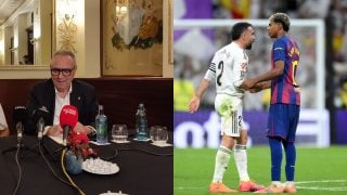 Joan Gaspart falta al respeto a Dani Carvajal tras el Clásico. (EP y Getty)