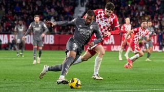 Mbappé en el último Girona – Real Madrid