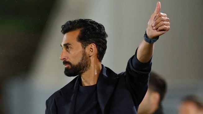Álvaro Arbeloa, técnico del Real Madrid Castilla