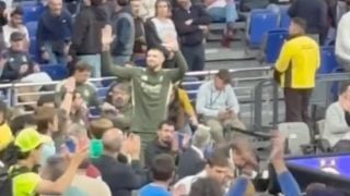 Alex Len en el Palacio.