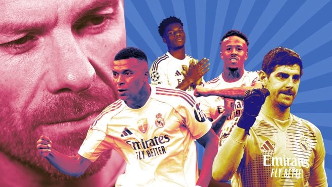 Xabi Alonso, Mbappé, Tchoauméni, Militao, Courtois