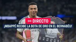 Sigue en directo la entrega de la Bota de Oro a Kylian Mbappé.