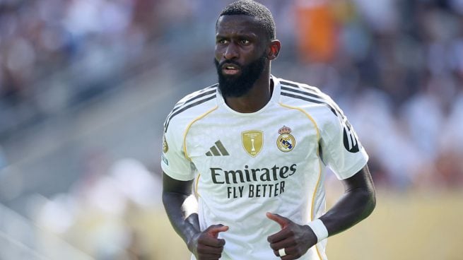 Antonio Rüdiger, en un partido con el Real Madrid en el Mundial de Clubes. (Getty Images)