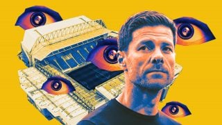 Xabi Alonso prefiere preparar el partido de Anfield sin miradas indiscretas.