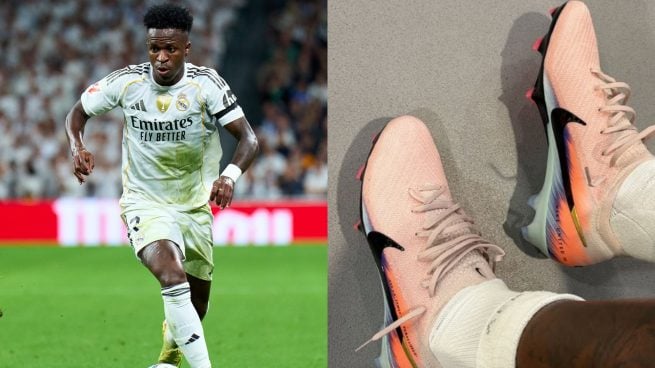 Vinicius Junior y sus botas Nike Mercurial.