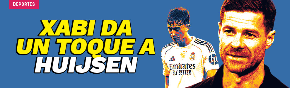 Xabi Alonso da un toque a Huijsen