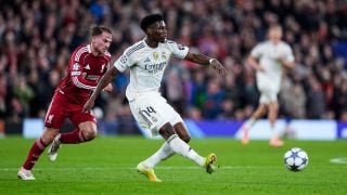 Tchouaméni en Anfield. (EP)