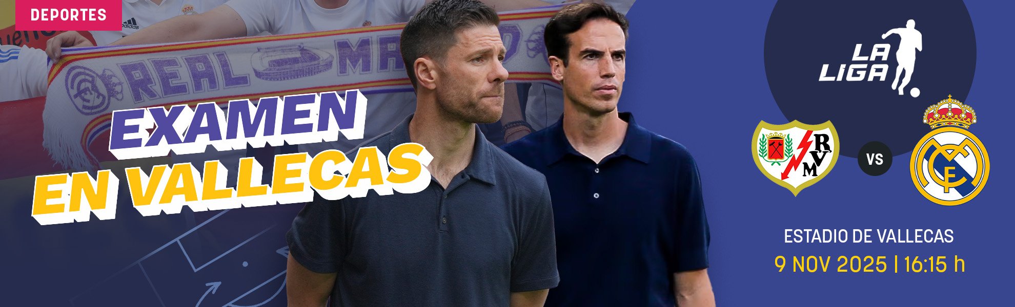 Rayo Vallecano-Real Madrid: examen en Vallecas