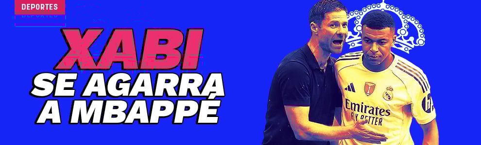 Xabi se agarra a Mbappé