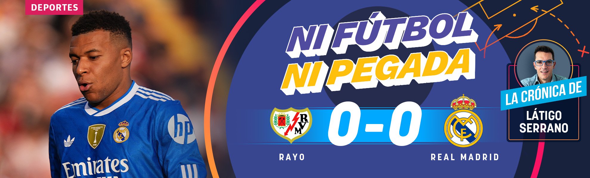 Ni fútbol ni pegada