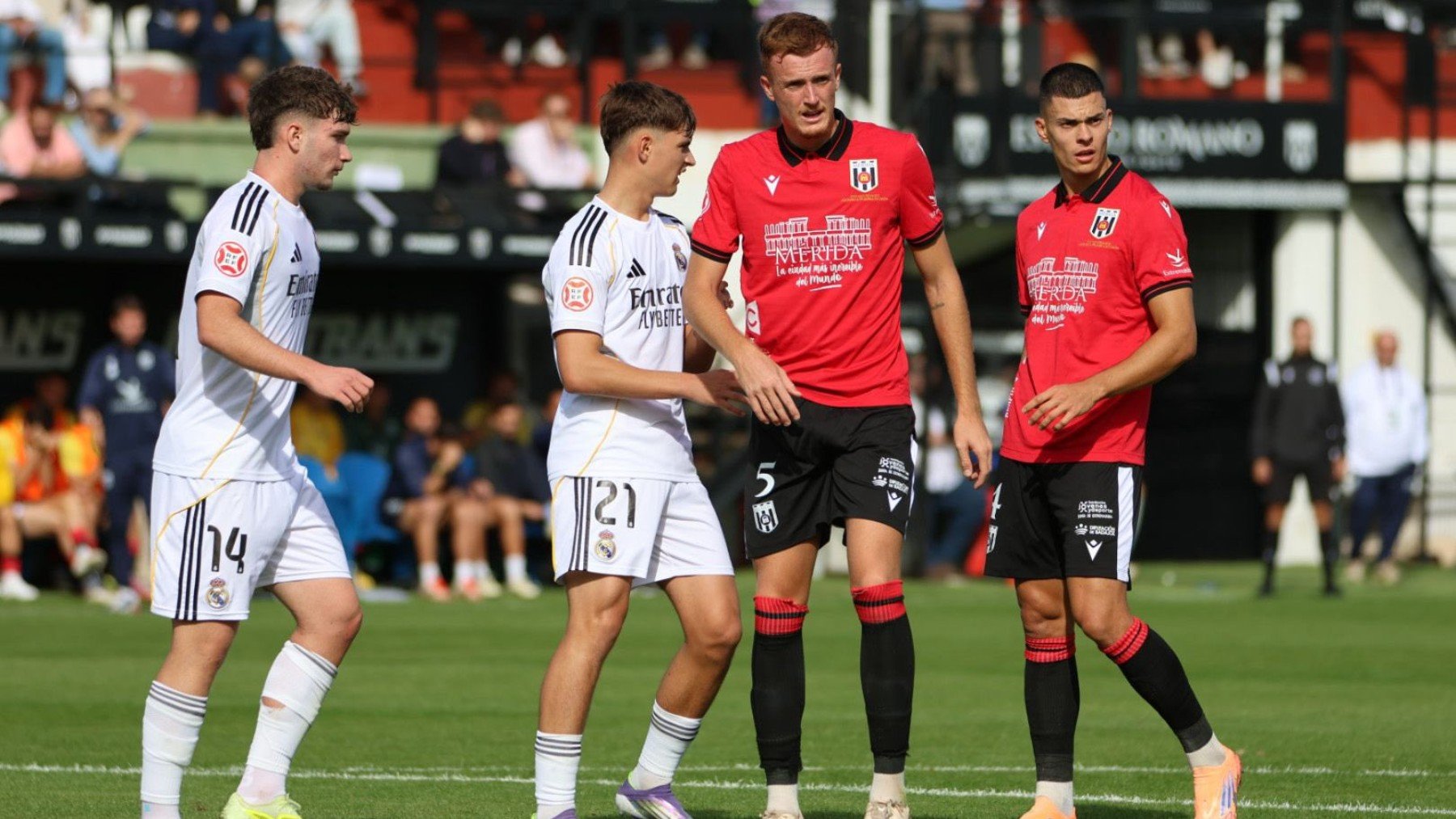 El Castilla cae goleado en Mérida y deja en cinco la racha de victorias consecutivas