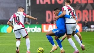 Mbappé en el Rayo Vallecano – Real Madrid. (Getty)