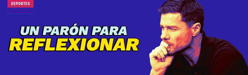 Xabi Alonso tiene un parón para reflexionar