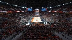 Así luce el Roig Arena en un partido del Valencia Basket. (ACB)