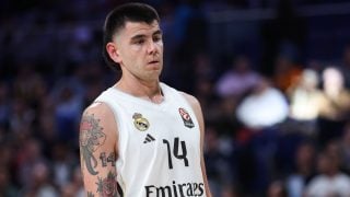 Deck en un partido del Real Madrid esta temporada. (EP)