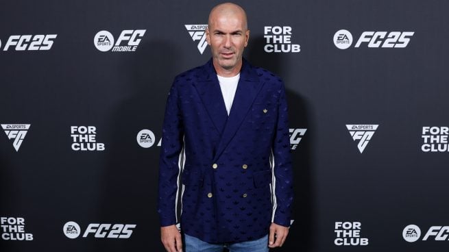 Zinedine Zidane, en un acto publicitario.