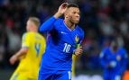 Kylian Mbappé celebra uno de sus goles ante Ucrania