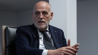 Javier Tebas, en un acto. (Europa Press)