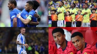 Los madridistas que ya están en el Mundial, con sus selecciones. (Getty)