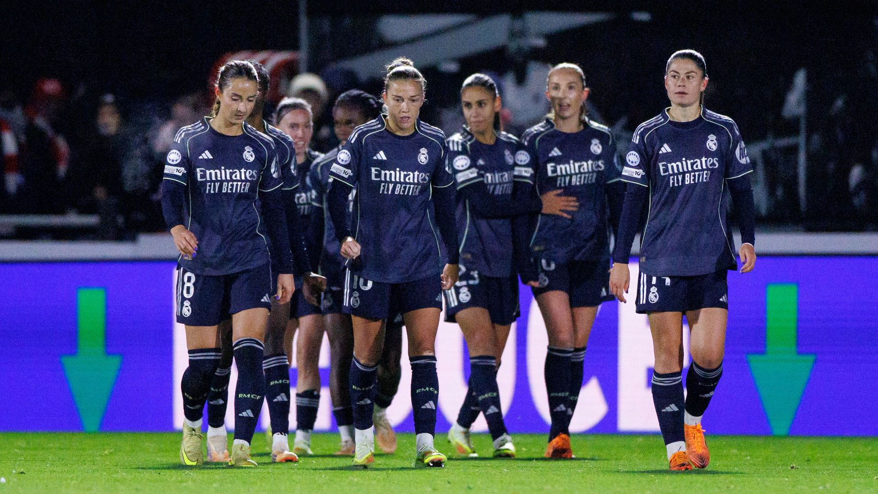 Así está la clasificación de la Champions femenina tras la derrota del Real Madrid ante el Arsenal