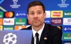 Xabi Alonso, durante una rueda de prensa.
