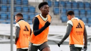 Tchouaméni, durante un entrenamiento. (Realmadrid.com)