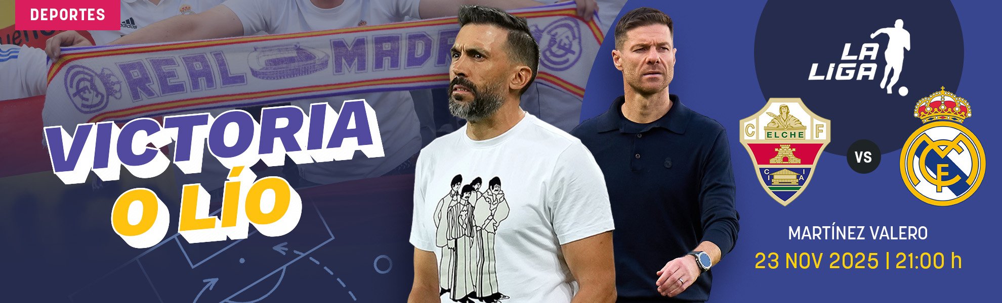 Elche-Real Madrid: victoria o lío