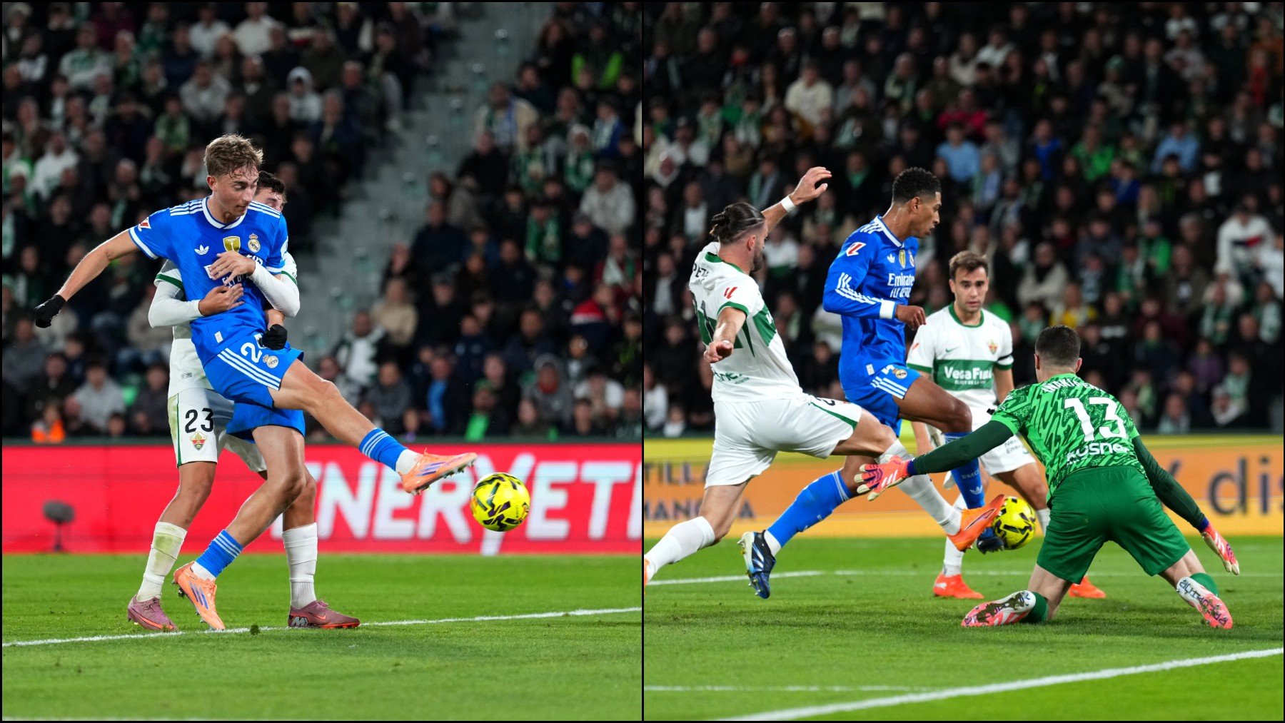 Así fueron los goles de Huijsen y Bellingham que mantienen al Real Madrid en el liderato