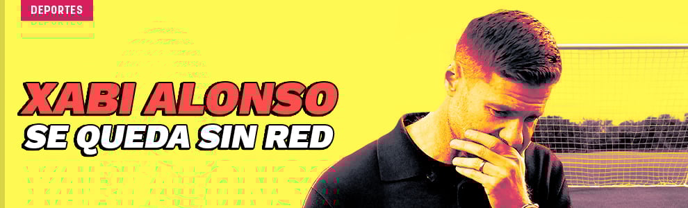 Xabi Alonso se queda sin red