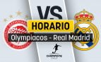 Olympiacos Real Madrid horario