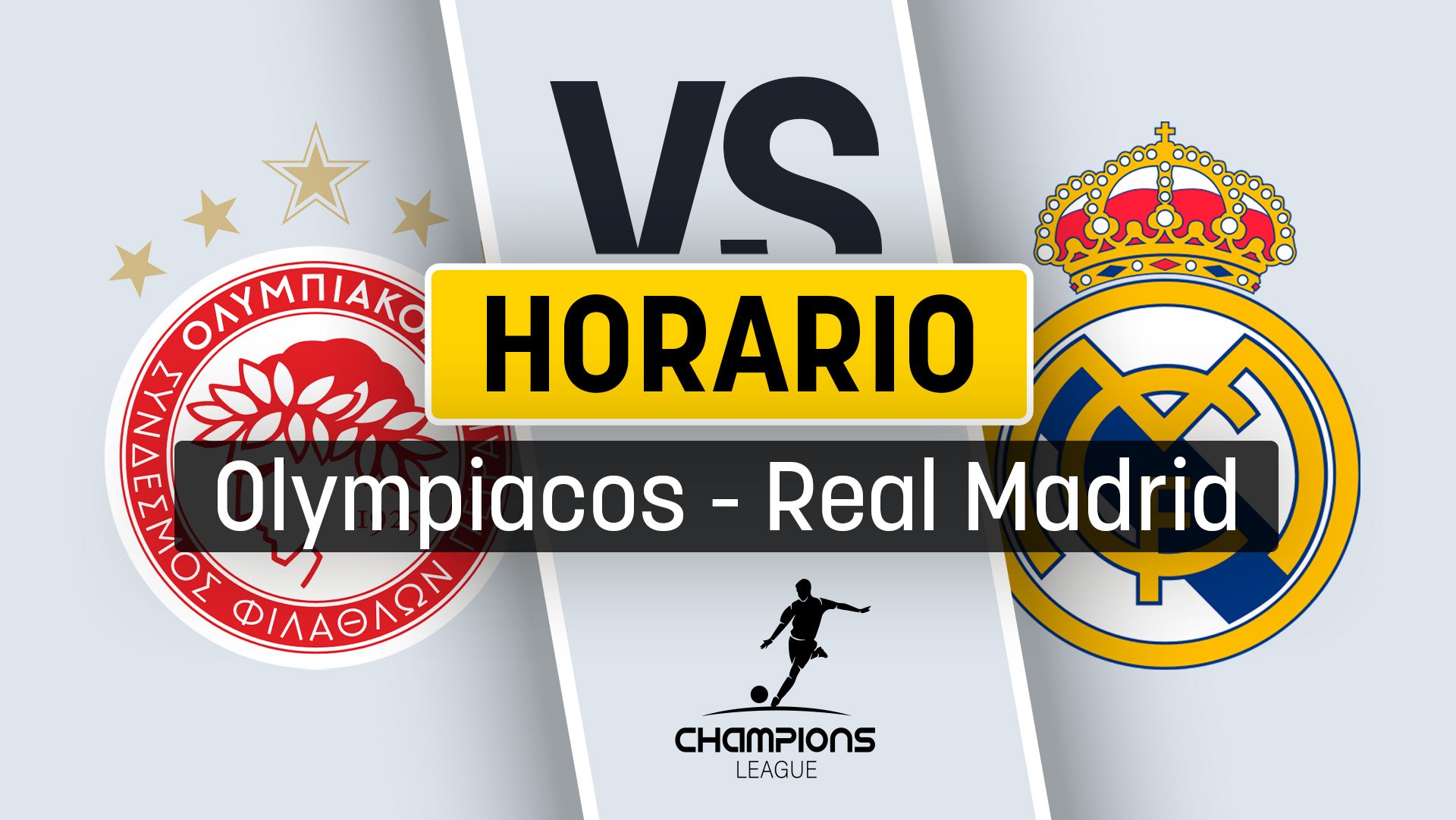 Cuándo es el Olympiacos - Real Madrid: horario y dónde ver gratis en directo y en vivo online por TV el partido de Champions