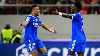 Mbappé y Vinicius celebran un gol. (EP)
