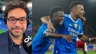 Antonio Esteva narró los goles del Real Madrid en Grecia.